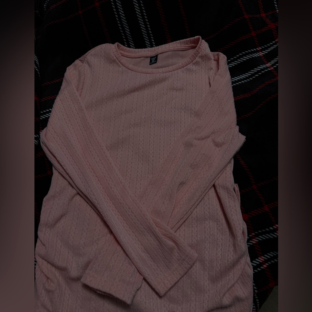 Pink Textured Fabric